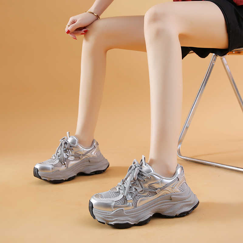 Fashion With Lacing Platformed Original Sneakers Casual Sports Woman Shoes Flat Boots Tenia Classic Womenshoes New Fast Pro