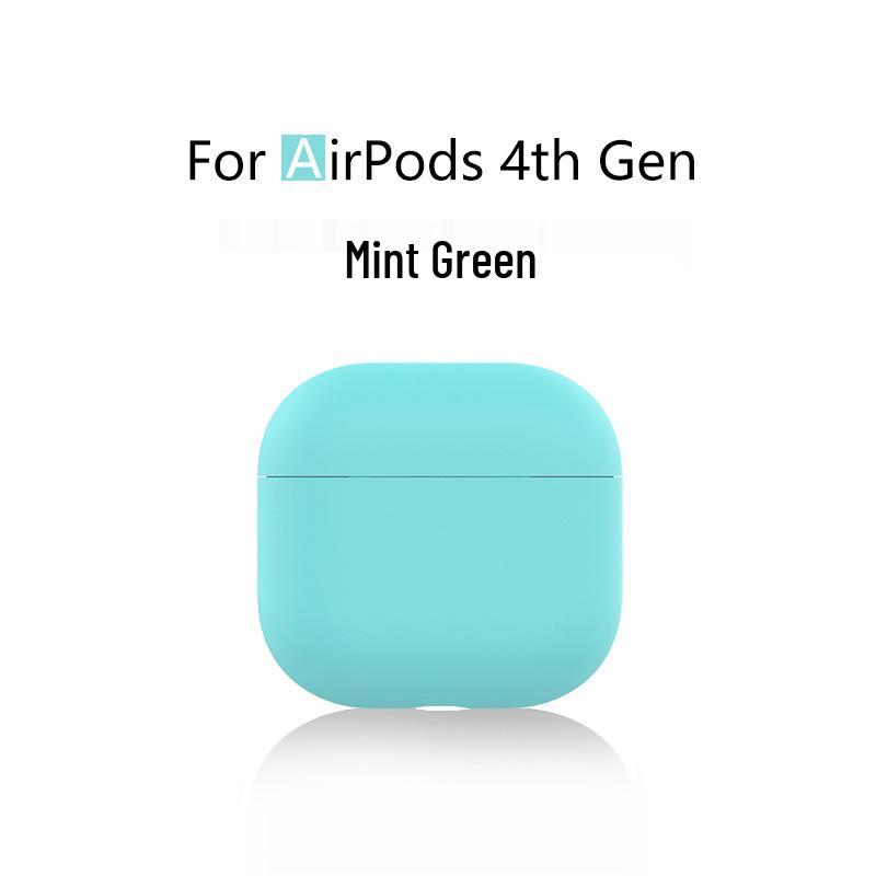Compatible Silicone Protective Case for Apple AirPods 4th Gen and AirPods Pro 3