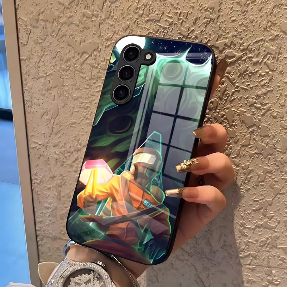 

Game L-Lethal C-Company Phone Case For Samsung S26 Ultra S25 Edge Ultra S23 S22 S21 S20 Ultra Plus S24 Fe A25 Glass Cover Samsung S25 Ultra