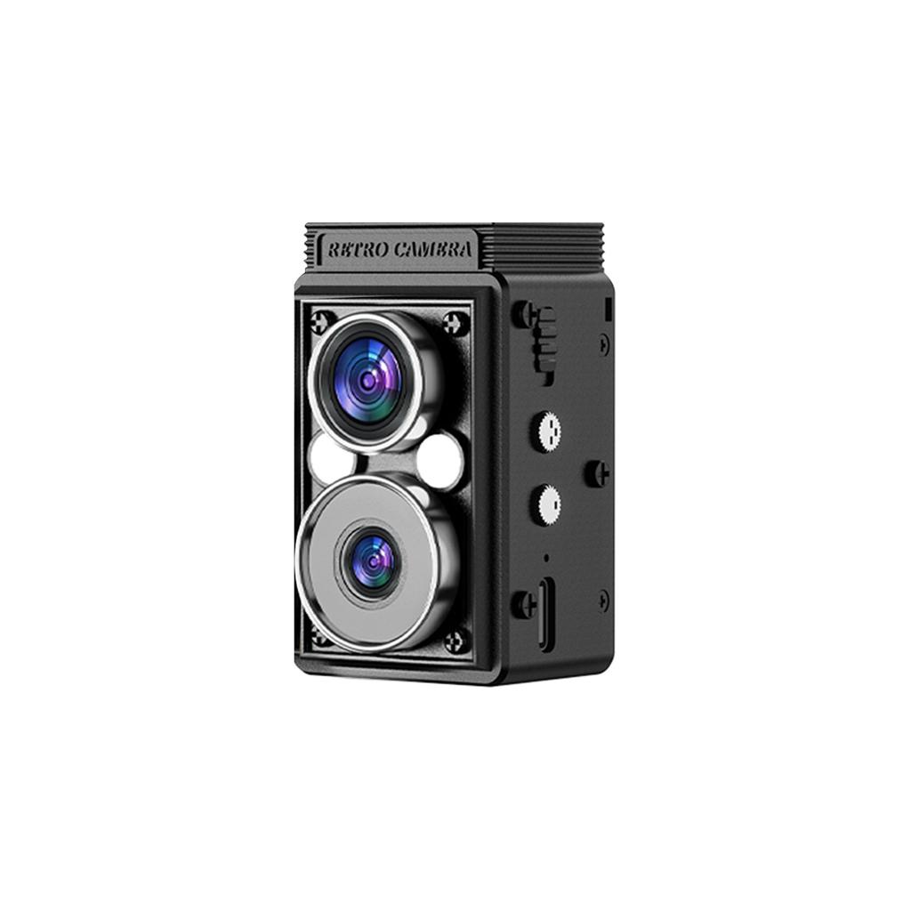 S11   Retro Dual Lens CCD Camera Portable TLR Camera Infrared Night   Digital Camera