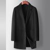 Autumn and Winter Medium and Long Wool Trench Coat, Youth Business Handmade Double-sided Casual Warm Jacket