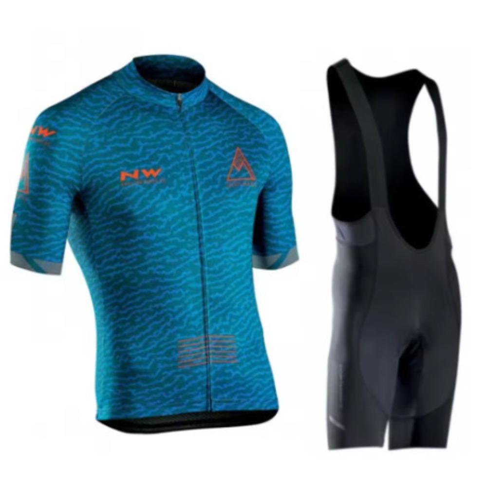 Short Sleeve Cycling Suit Road Mountain Riding Sportswear Breathable Cycling Equipment