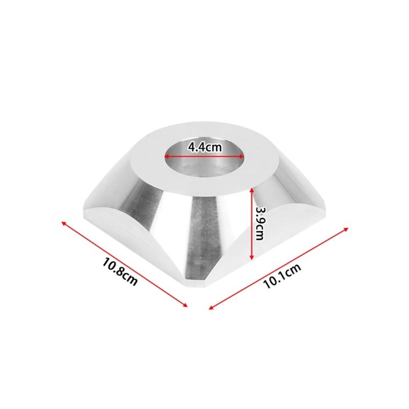 Aluminum Centering Cone for Efficient Tire Mounting on 5.4 Inch Balancers Provide Accurate Wheel Alignment for Various Vehicle Types