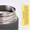 420ml Smart Isolationsmugg Dubbellagers Rostfri Termosflaska med Temperaturdisplay
