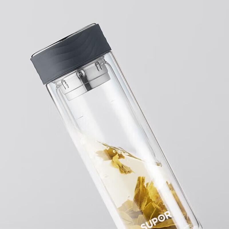 SUPOR Heat-Resistant Double-Layer Glass Cup