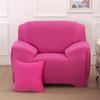 Einfarbige Sofabezüge für Wohnzimmer, Polyester, elastisch, Eckcouch-Schonbezüge, Stuhlschutz, 1/2/3/4-Sitzer