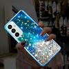 For Samsung A04S Case Luxury Gradient Glitter Bling Phone Cases for Samsung Galaxy A04S A04 S A04s Shiny Stars Sequins Clear Transparent Cover