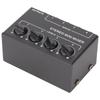 CX400 4 Channel Passive Mixer Professioinal Stereo 4 Channel Mixer for Mixing Instruments CD Players
