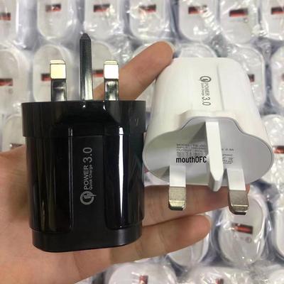 UK Standard 18W Fast Charging Plug for Apple, Huawei, Samsung Devices