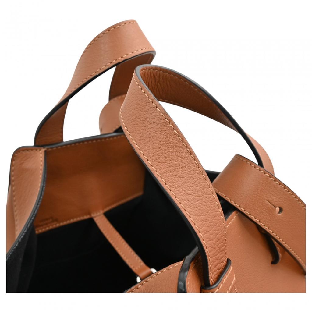 Autentic LOEWE Hammock Geantă de Umăr Mică 2WAY Maro lo2297hh Folosit