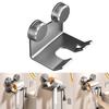 For Bathroom Hair Dryer Holder Wall Mount with Curling Iron Organizer Rack and Cord Hook for Organized Storage