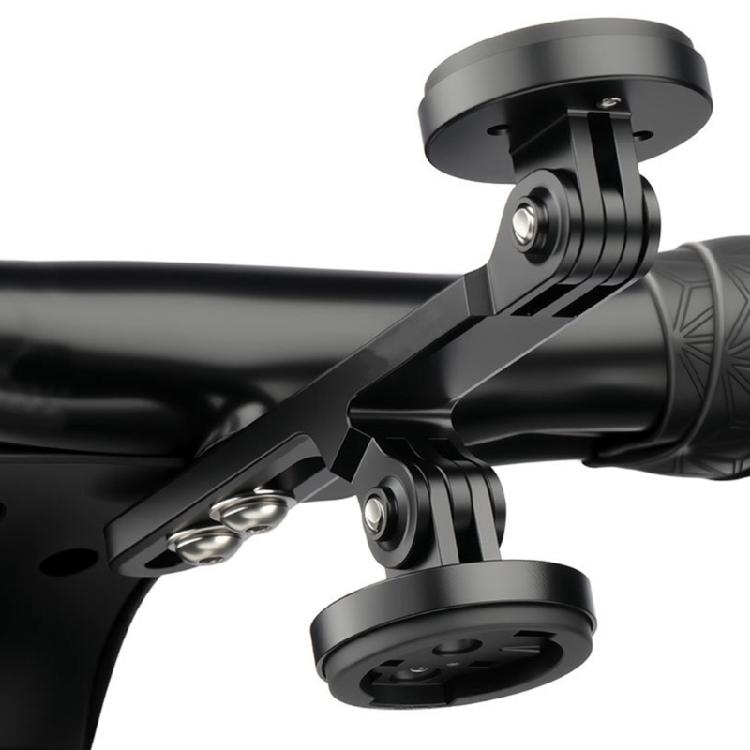 Premium Alloys Double Device Holder Bike Handlebars Extension For Bicycles Handlebars With Low Wind Resistance
