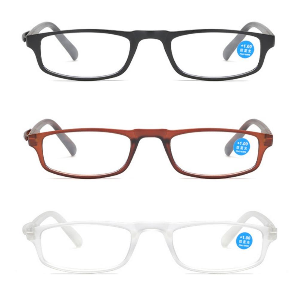 Spectacle Lens Power +100 To +400 Anti Blue-ray Glasses Finished Far Sight Eyeglasses  Women/Men