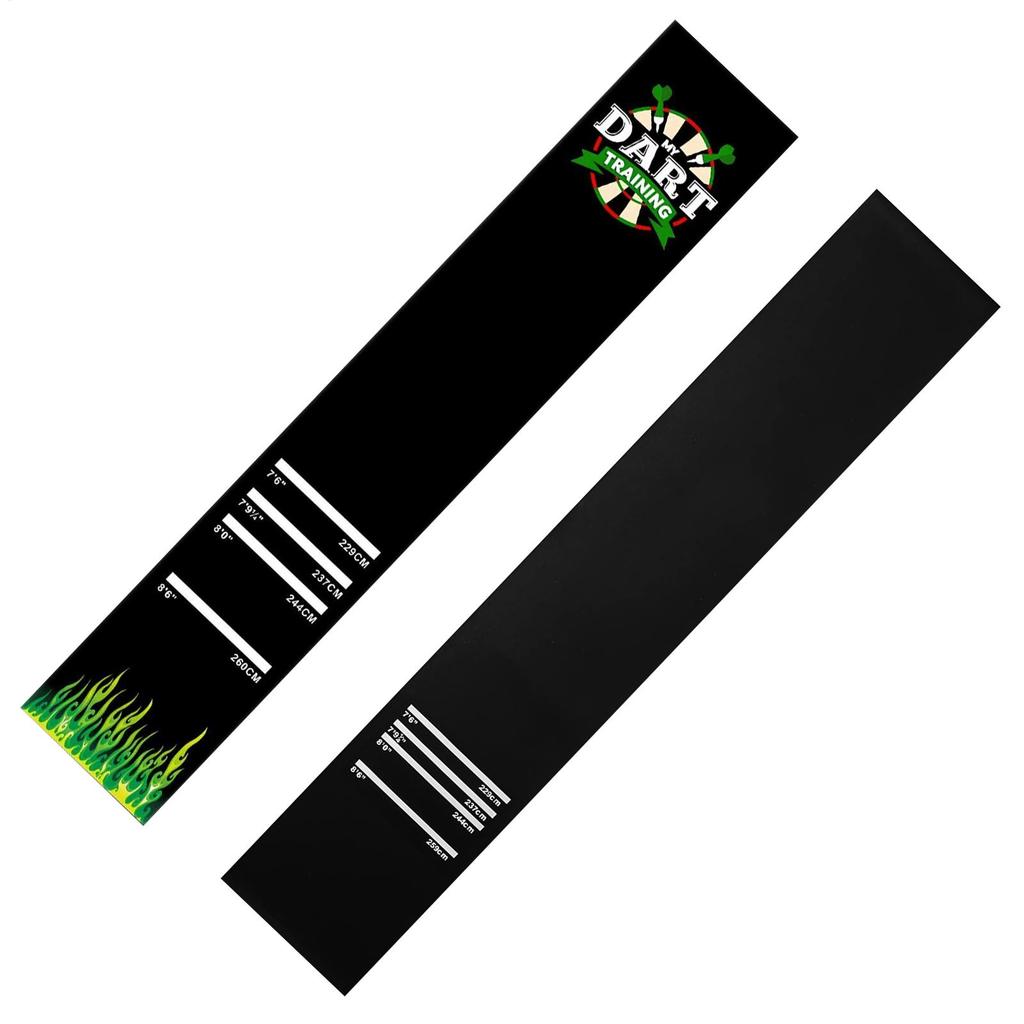 new Darts Mat Non-slip Protective Pad Shock Absorbing With 4 Throw Distances 300x34cm Dart Carpet Runner For Women Family Adult