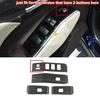 For Toyota Highlander 2020-2022 Wood Grain Window Lift Panel Switch Cover Trim<
