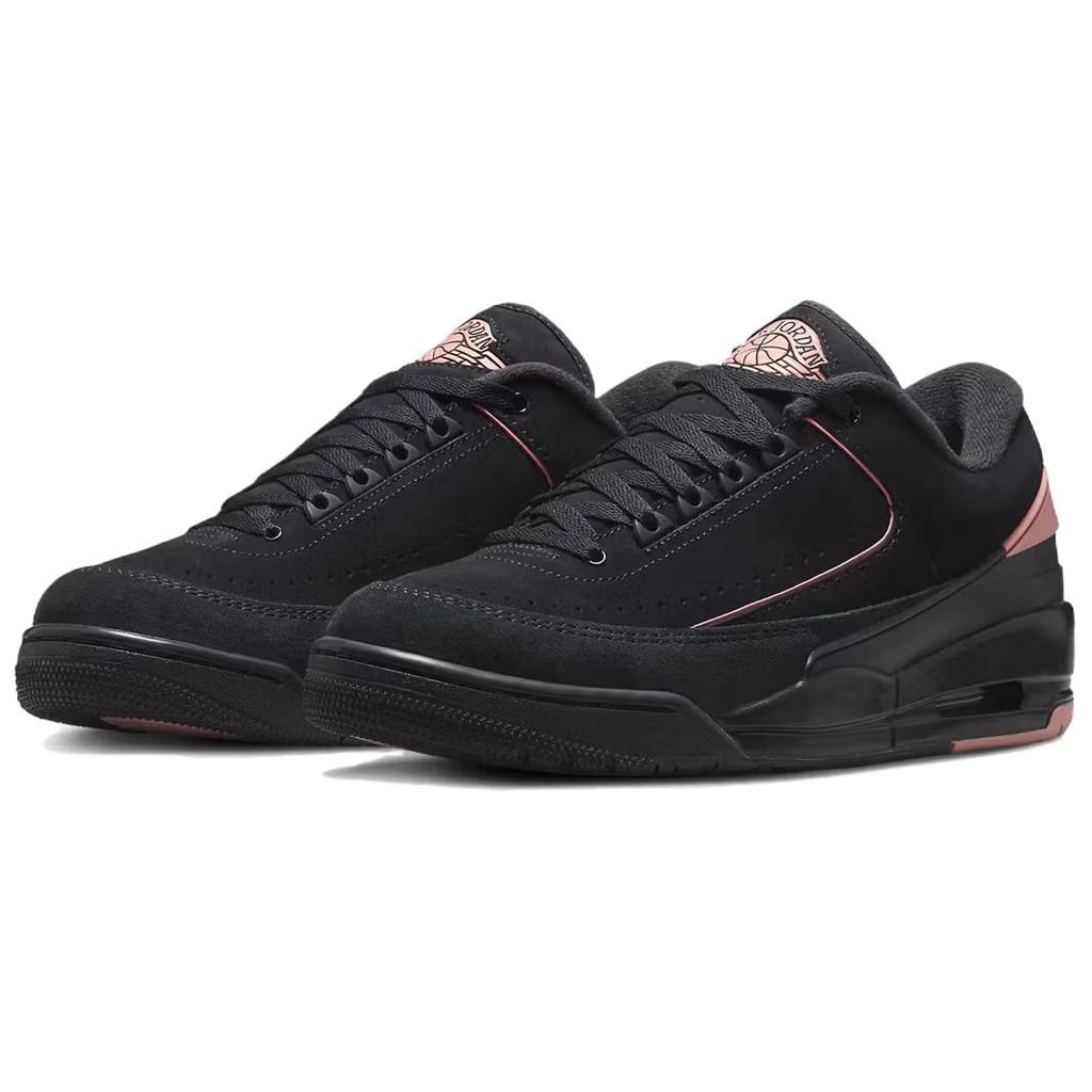 Air Jordan 2/3 Black Rust Pink Unisex Sneakers White Anthracite FD0383-003