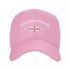 Unisex Baseball Cap Northern Ireland EST Independence Day Wild Sun Shade Peaked Adjustable Outdoor Caps for Unisex Women