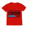 Feture Super Cousin 2026 Kid Tshirt Casual Short Sleeve Child Tee Tops Round Neck T Shirt Pregnancy Announcement