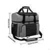 Bowling Bag with Ball Cradle Padded Shoe Compartment Structured