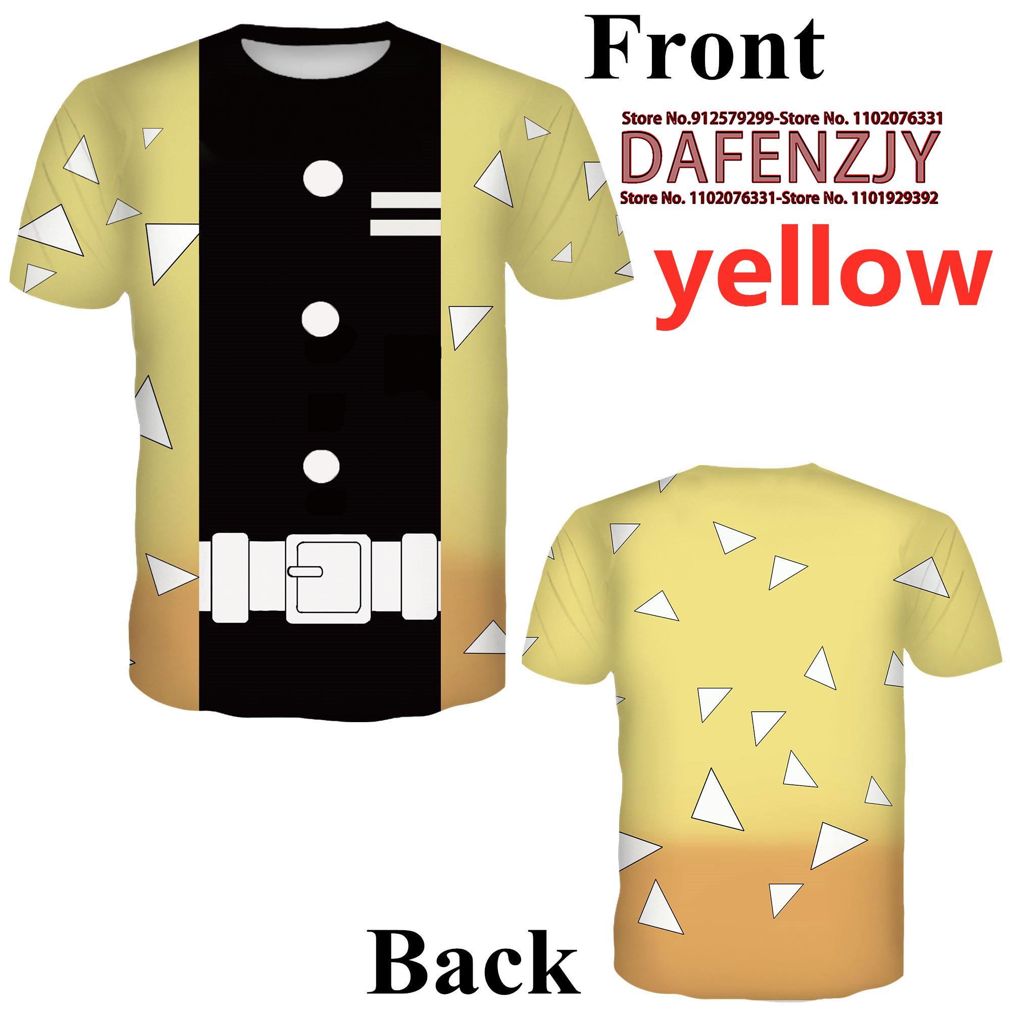 

Cartoon Anime Cosplay Teens Boys Girls Shirts 3D Print Colorful Design Graphic Tee Shirt with Short Sleeve for Kids One Size коричневий