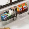 Non-punching Washstand Storage Shelf Wall Mounted Storage Holder  Sink