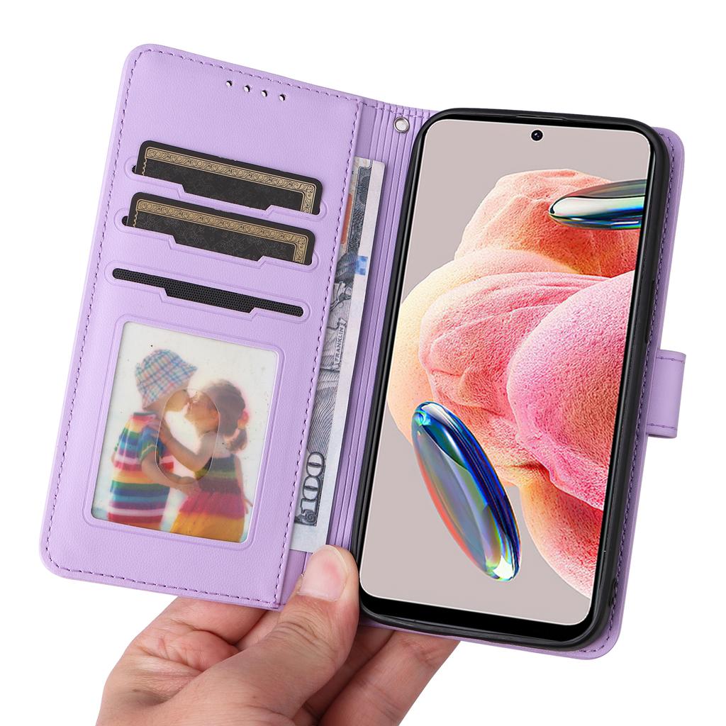 For Xiaomi Redmi Note 12 4G Magnetic Case BETOPNICE Detachable PU Leather Phone Cover with Strap