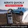 12V Car Jump Starter 4 In 1 Air Compressor New Tire Inflator  For Car/Motorcycle/ Bicycle