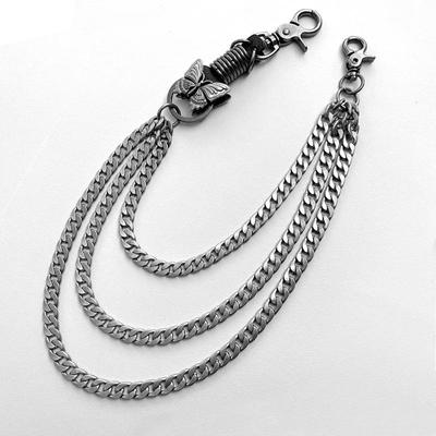 Retro Multi-Layer Hip-Hop Butterfly Waist Chain - Unisex Trendy Pants Accessory