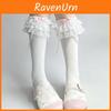 Japanese Lolita Cotton Ankle Socks With Lace Bows For Summer Comfort