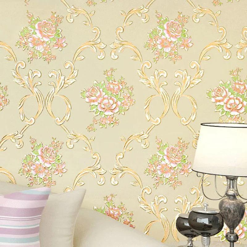 Papel de parede moderno minimalista liso autoadesivo não tecido para quarto, sala de estar, papel de parede de fundo de parede para casa de alto padrão