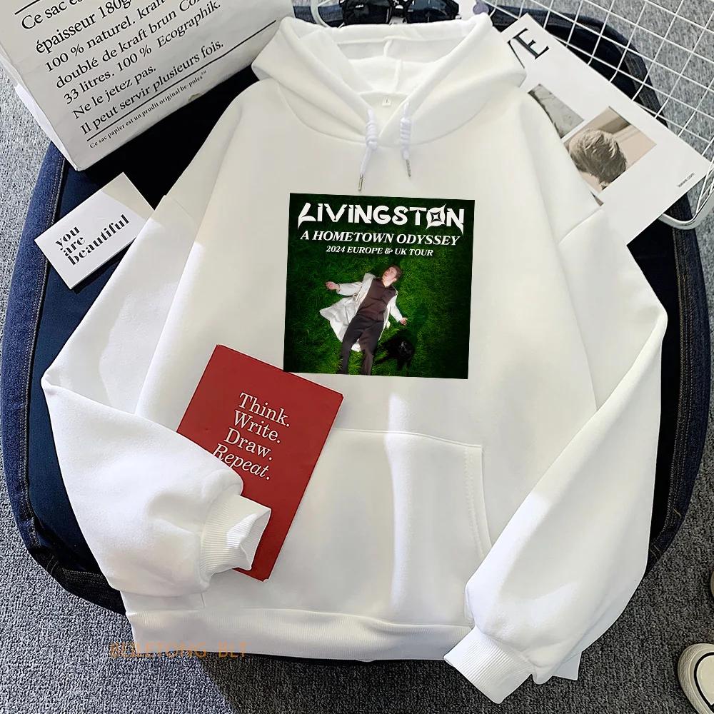 Livingston  Europe UK Tour Graphic Hoodies A Hometown Odyssey Album Sweatshirts Ropa Mujer Clothing Sudaderas