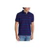 Polo Ralph Lauren Striped Pullover Straight Casual Short Sleeve Polo Shirt Men Polo Shirts Blue 710910519-001