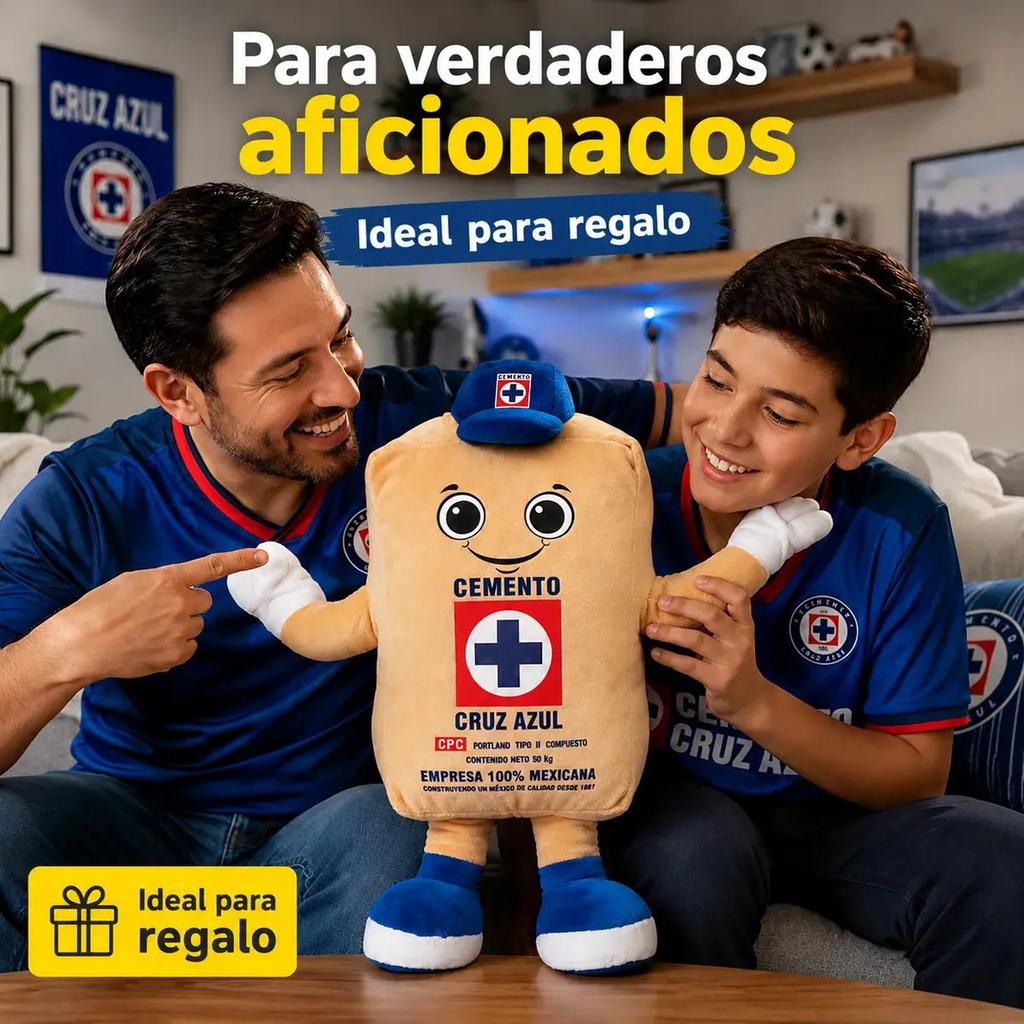 Plush Toy La Maquina Premium Quality Blue