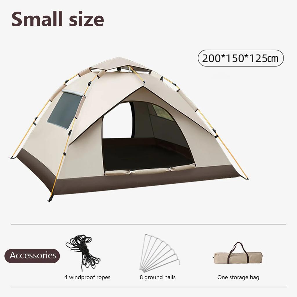 Hot Outdoor Camping Tent Automatic Quick-Opening Tent Beach Camping Folding Tent, Small and Easy to Carry.