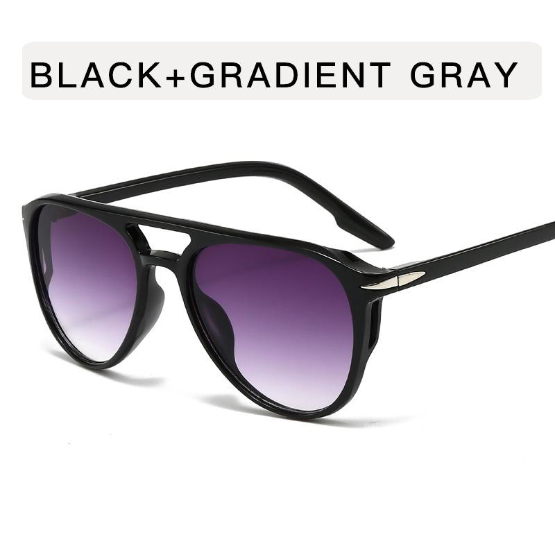 European American Style Women's Sunglasses Pilot Shape Double Bridge Men Sun Glass Driving Hiking Sunglasses Women