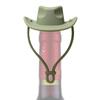 Leak Proof Wine Bottle Stopper Cowboy Hat Shape Western Cowboy Hat Stopper  for Bar