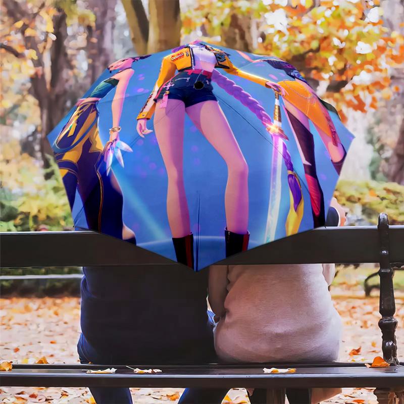 Empowerment Unity Action Folding Umbrella Suitable for All Seasons Umbrella Umbrella Umbrella Sun Umbrella