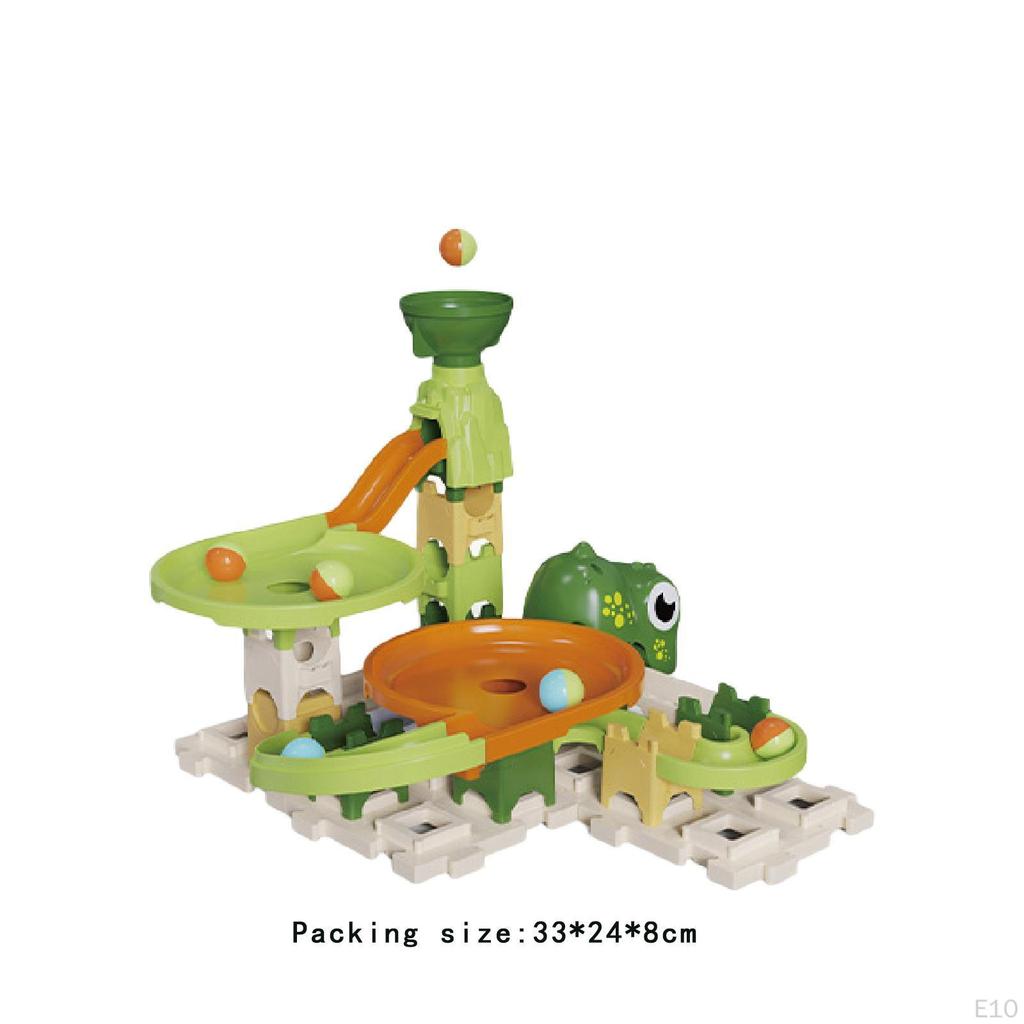 Children's Marble Race Kit, Construction Blocks for Fun Learning Experience