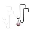 Modern Minimalist Steel Garden Hooks With Nopunch Design For Outdoor Plant Hangers