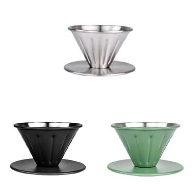 Pour Over Coffee Filter Reusable Coffee Dripper Home  Accessories Coffee Filter Cups Espresso Tool for Home
