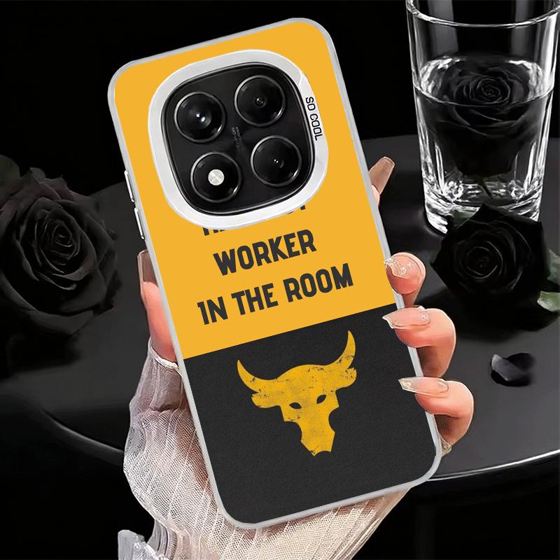 

The Rock Dwayne Johnson Soft Phone Case for Xiaomi Redmi Note 13 14 15 Pro Plus 12S 12 11S 11 11T 10S 10 Shockproof Cover Back S Redmi Note 15 Pro 4G