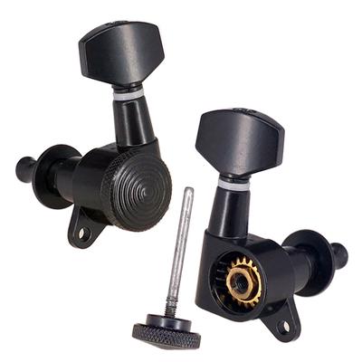 6 clavijas de afinación de cuerdas bloqueadas, afinadores de llave, cabezales de máquina para accesorios de guitarra