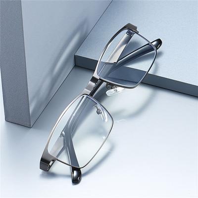 Edelstahl Business Lesebrille für Leser Presbyopische Optische Brille