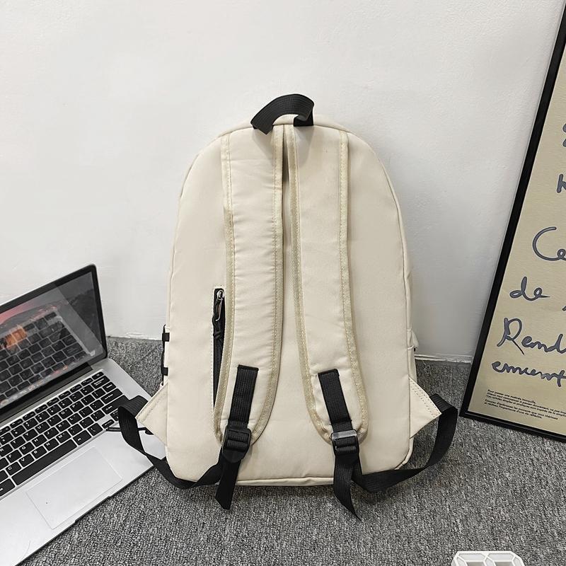 Retro Backpack Student Schoolbag Men's And Women's Backpack