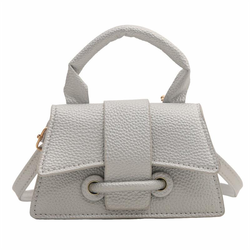 Chic Mini Shoulder Bag For Women Trendy Small Square Bag In Stylish Pu Leather