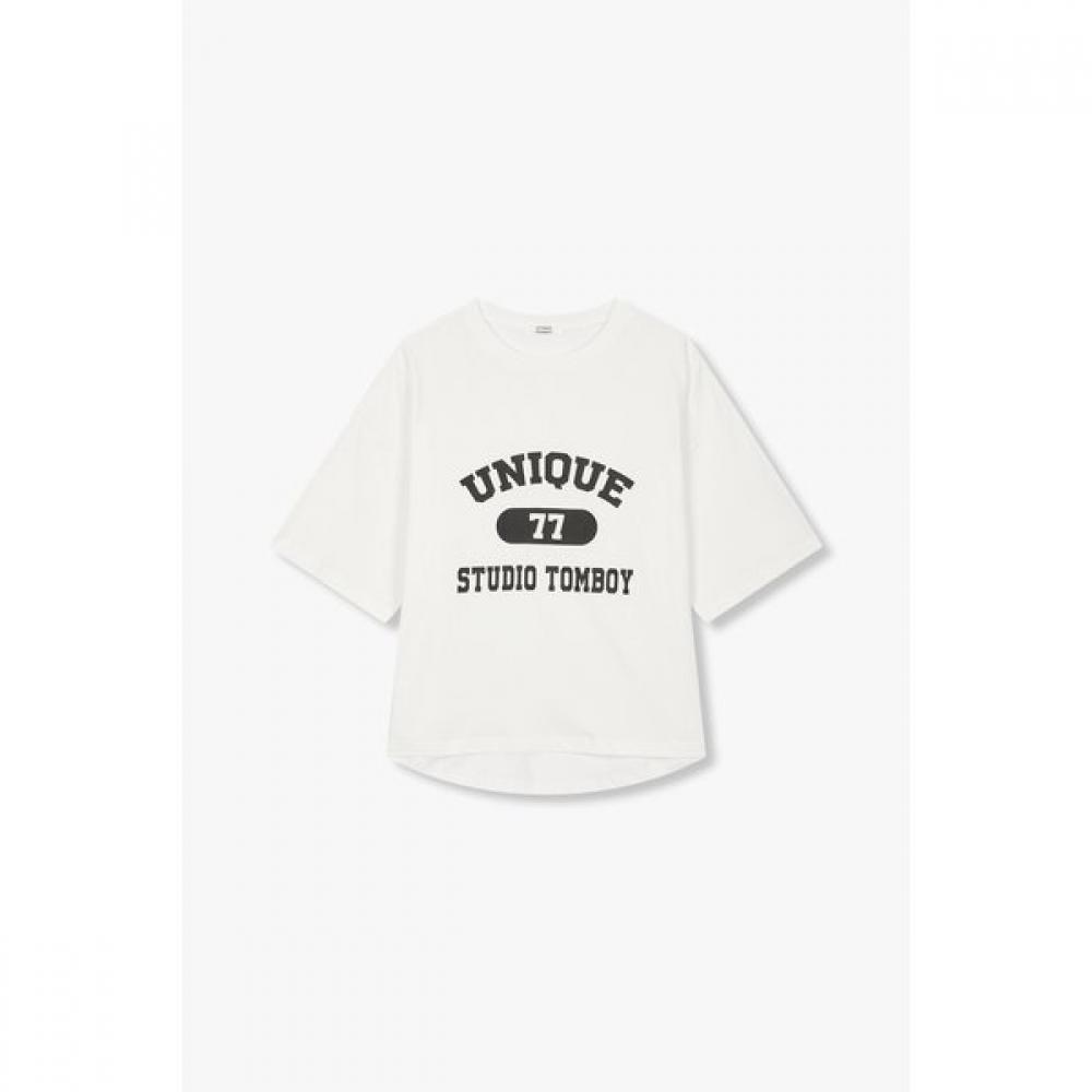STudio Tomboy T shirT 9175222984 Off-white (02)/ONE SIZE(OS)