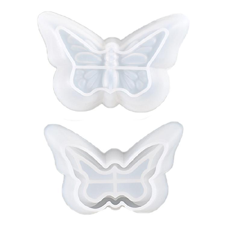 

Butterfly Shape Silicone Mold Storage Box Moulds for Candle Cups and Decorative Storage Jars for Crafting and Gifting 1