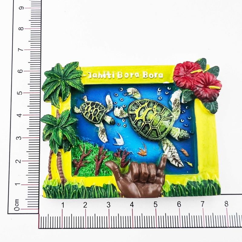Frankreich Tourismus Souvenirs Kühlschrankmagnete Wohnkultur Tahiti Paris Reisen Kühlschrank Magnetische Aufkleber Hochzeitsgeschenke
