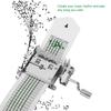 15 Note Hand Crank Movement with 3Pcs Blank Paper Tape and Hole Puncher for DIY Music Box Parts