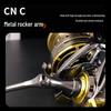 Heavy-Duty Full Metal Fishing Reel: 5KG Braking Force, Anti-Seawater, Long Cast